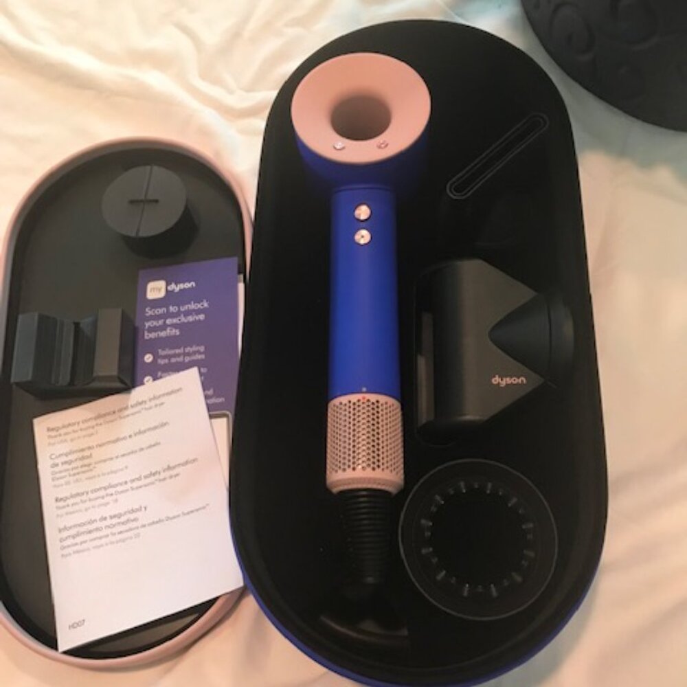 Dyson Supersonic Hair Dryer, Blue/Blush, Special Edition 💋